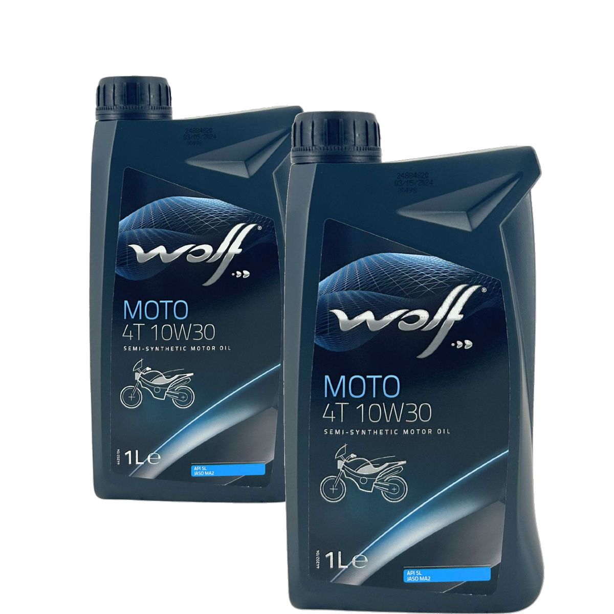 Wolf Moto 4T 10W-30 2x1 Liter