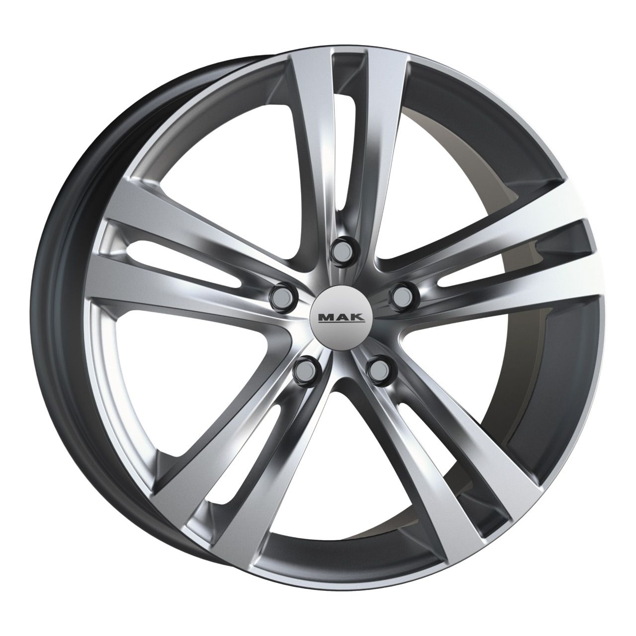 MAK ZENITH hypersilber 8.0Jx17 5x108 ET45