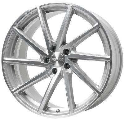 BROCK B37C kristallsilber vollpoliert 9.5Jx20 5x120 ET37