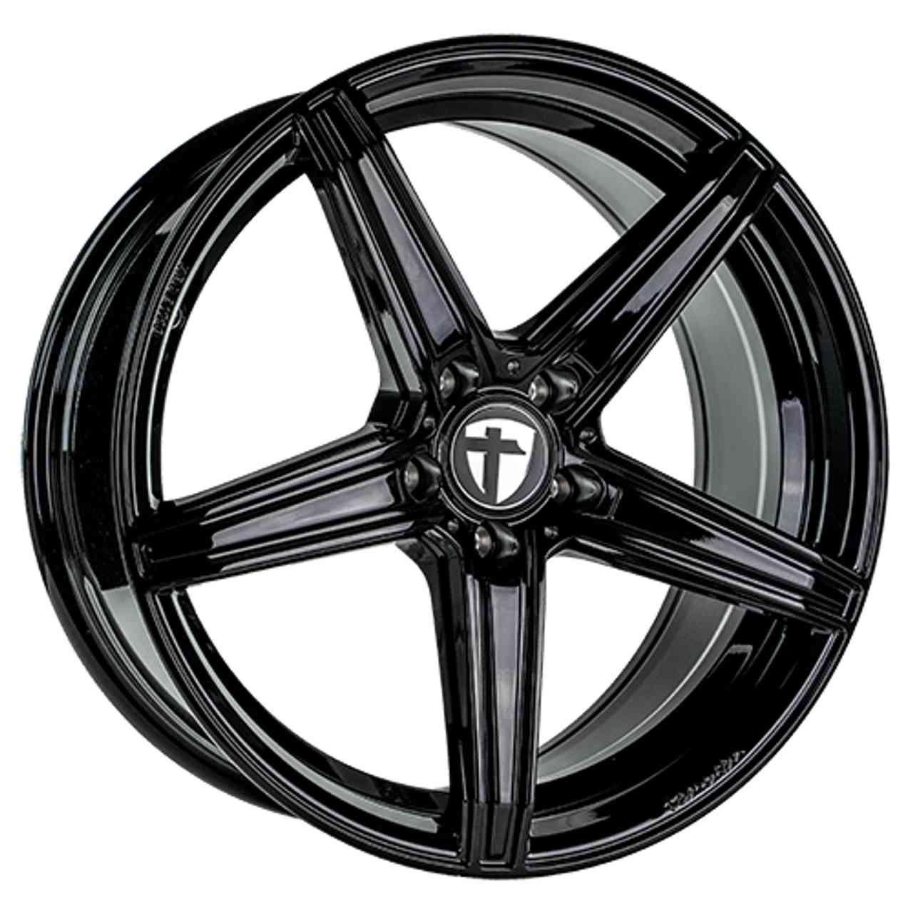 TOMASON TN20 black painted 8.5Jx19 5x108 ET45