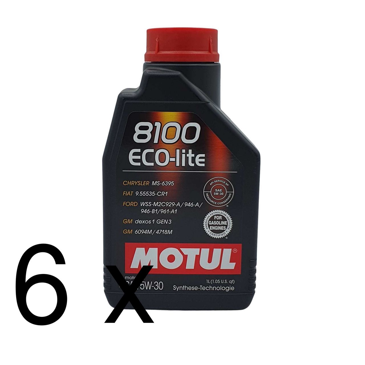 Motul 8100 Eco-lite 5W-30 6x1 Liter Motul 8100 Eco-lite 5W-30 6x1 Liter