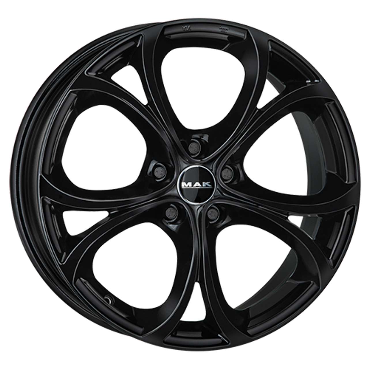 MAK LARIO gloss black 9.0Jx18 5x110 ET44.5