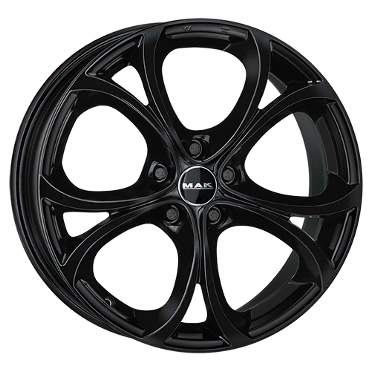 MAK LARIO gloss black 7.5Jx17 5x110 ET39