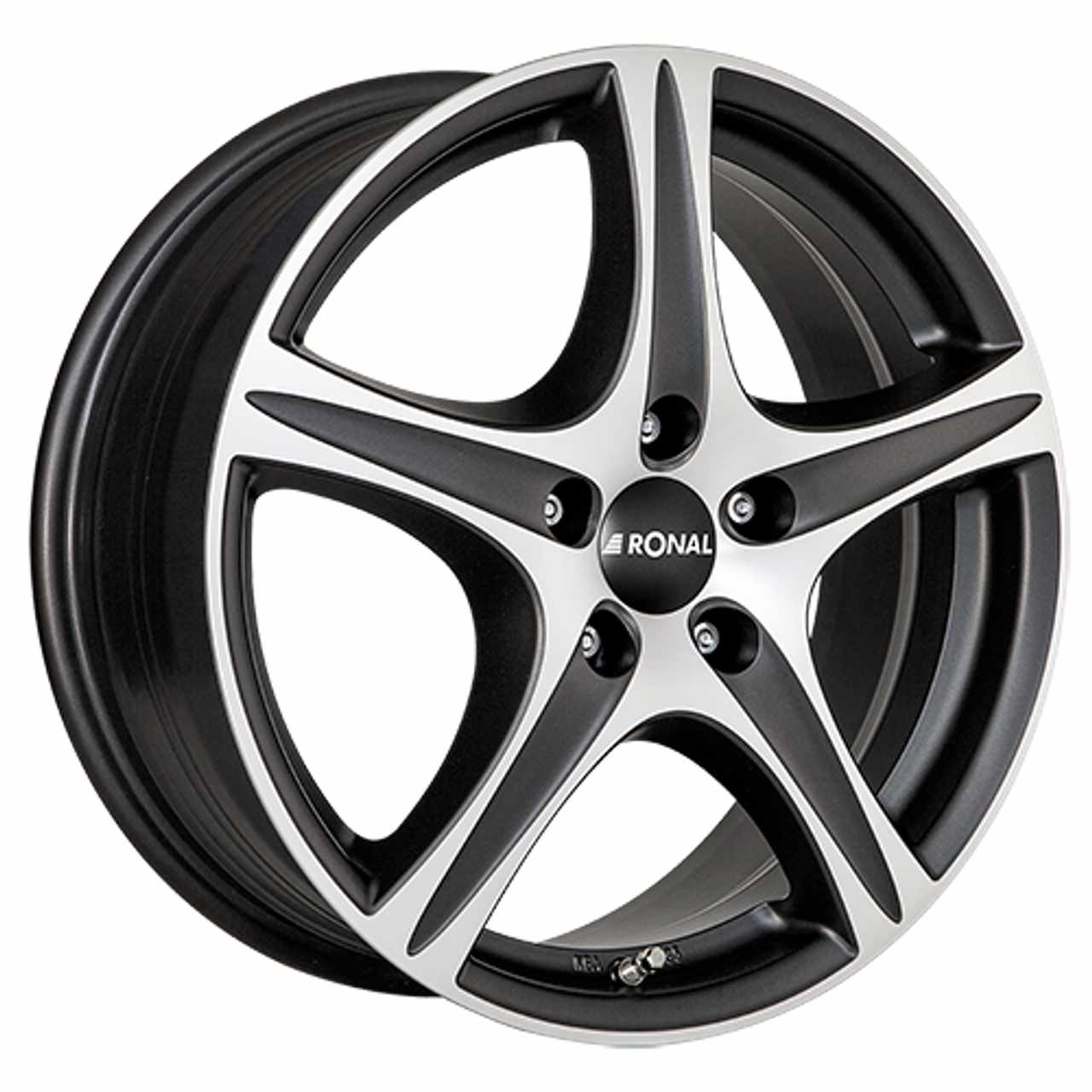 RONAL RONAL R56 mattschwarz-frontkopiert 6.0Jx15 5x112 ET50