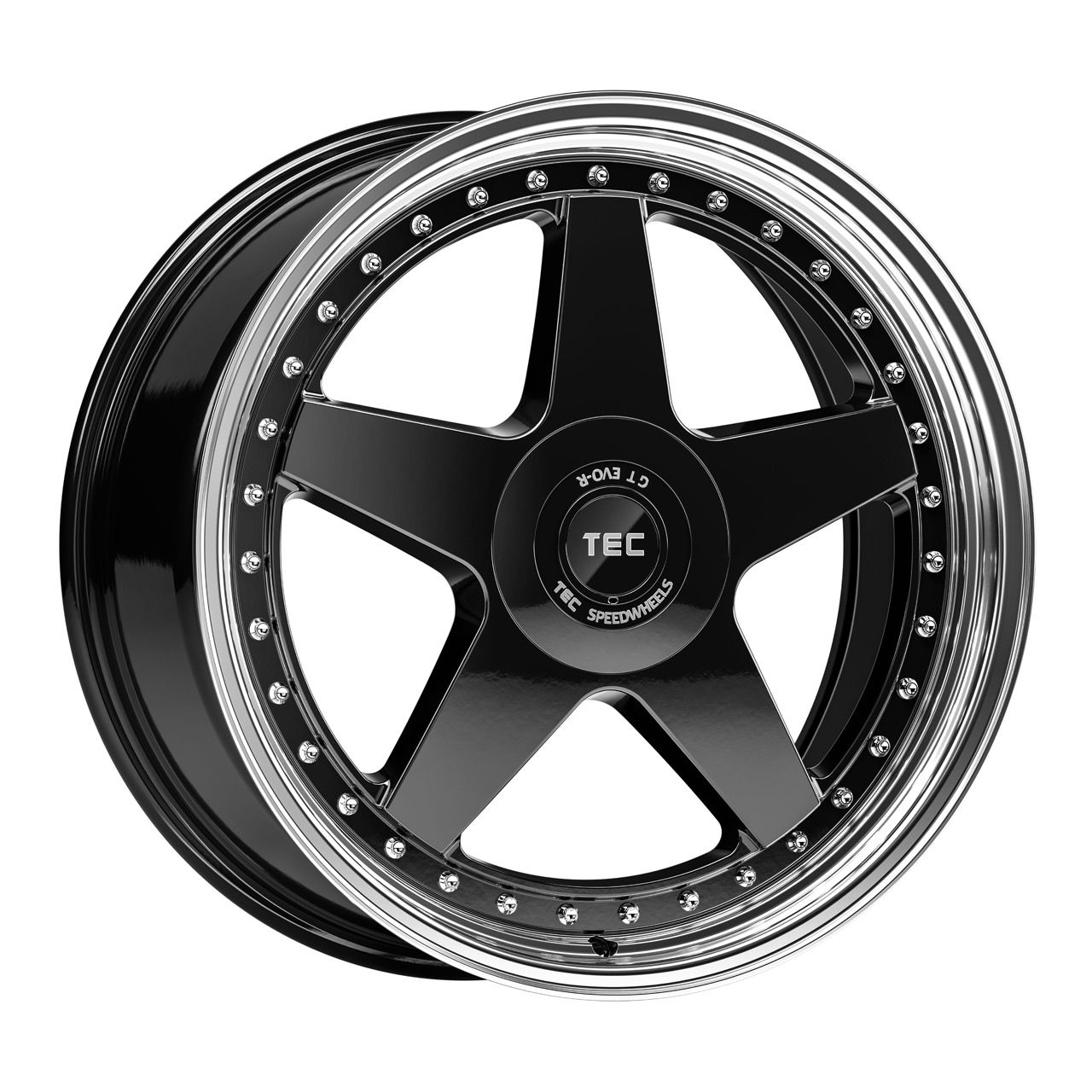 TEC-SPEEDWHEELS GT EVO schwarz glanz hornpoliert 8.0Jx18 4x100 ET35