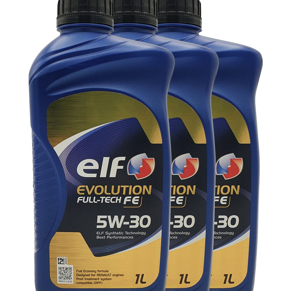 Elf Evolution Fulltech FE 5W-30 3x1 Liter