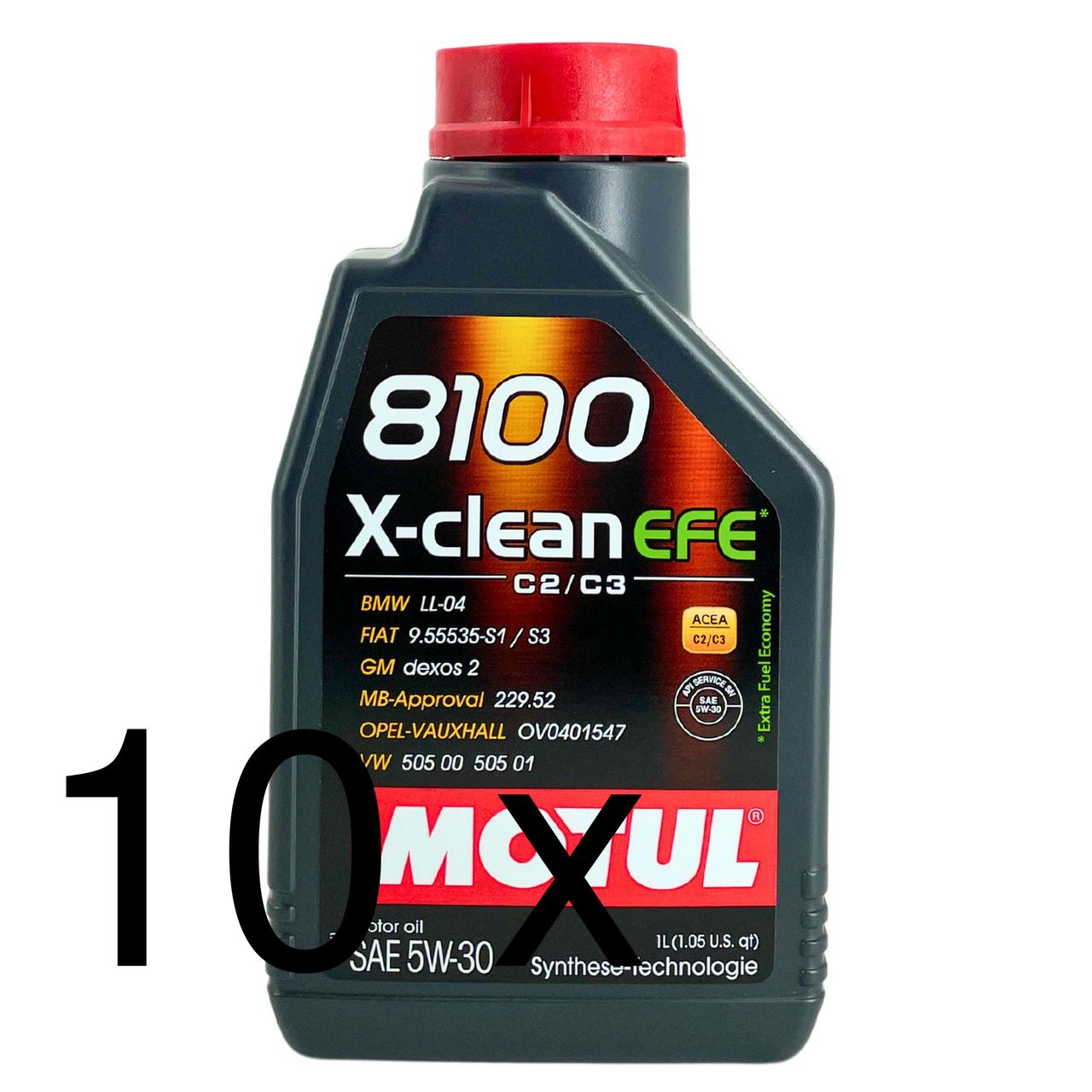 Motul 8100 X-clean EFE 5W-30 10x1 Liter Motul 8100 X-clean EFE 5W-30 10x1 Liter