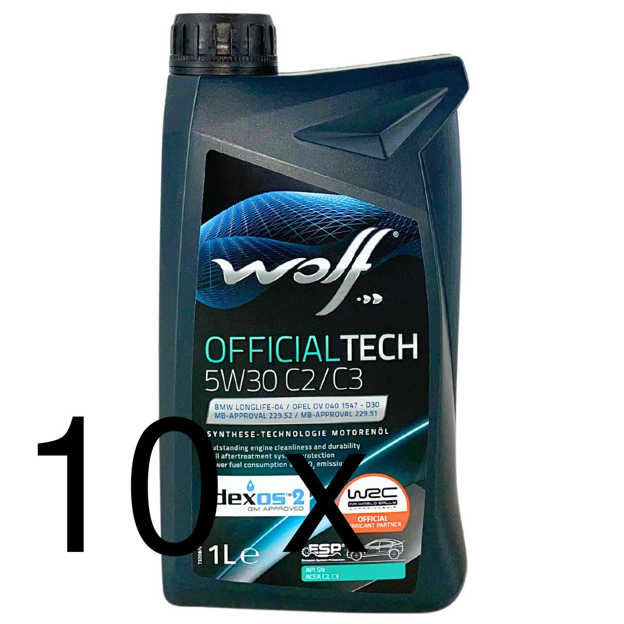Wolf OfficialTech 5W-30 C2/C3 10x1 Liter