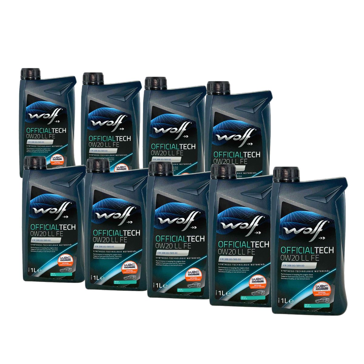 Wolf OfficialTech 0W-20 LL FE 9x1 Liter