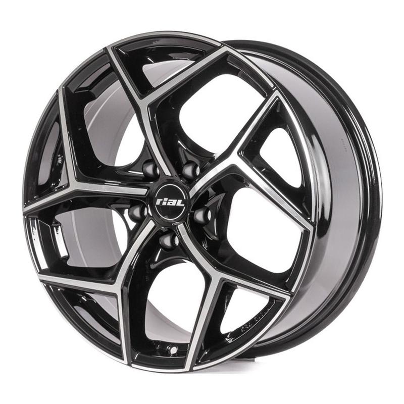 RIAL SALENTO diamantschwarz frontpoliert 8.0Jx19 5x114.3 ET40
