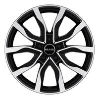 MAK HIGHLANDS schwarz spiegelpoliert 9.5Jx20 5x120 ET40