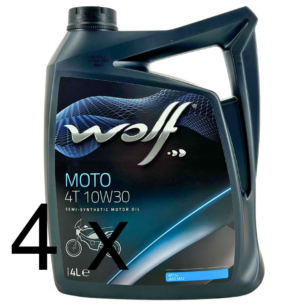Wolf Moto 4T 10W-30 4x4 Liter