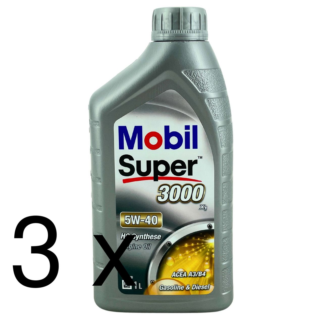 Mobil Super 3000 X1 5W-40 3x1 Liter Mobil Super 3000 X1 5W-40 3x1 Liter