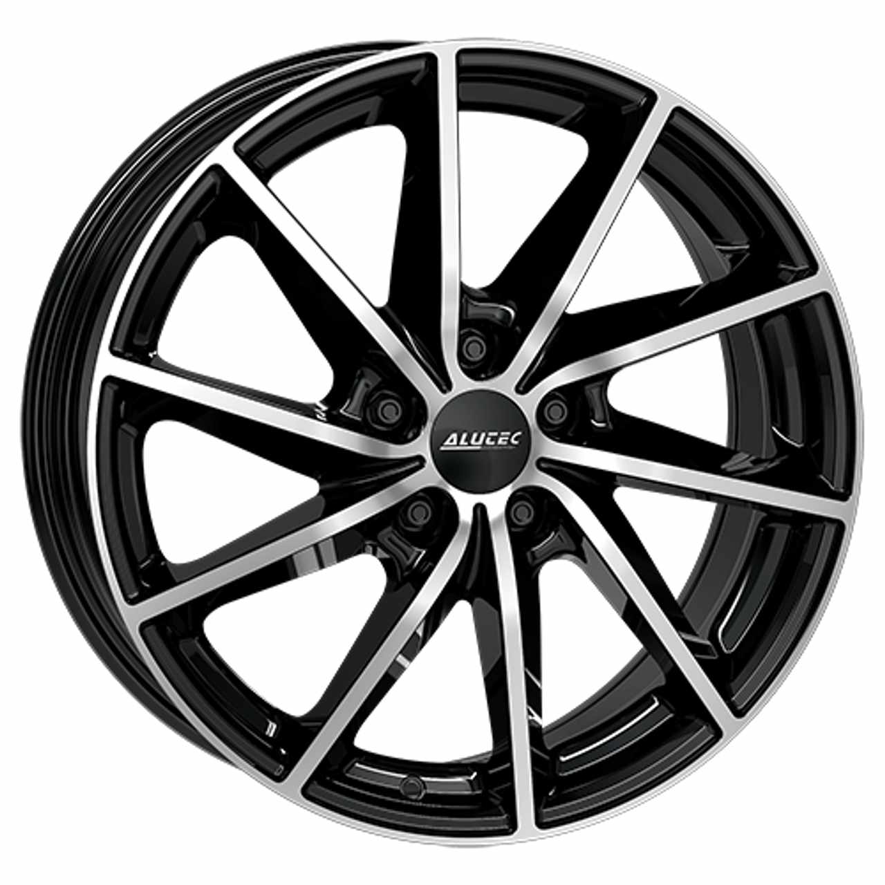 ALUTEC SINGA 4-LOCH diamantschwarz frontpoliert 6.0Jx15 4x98 ET35