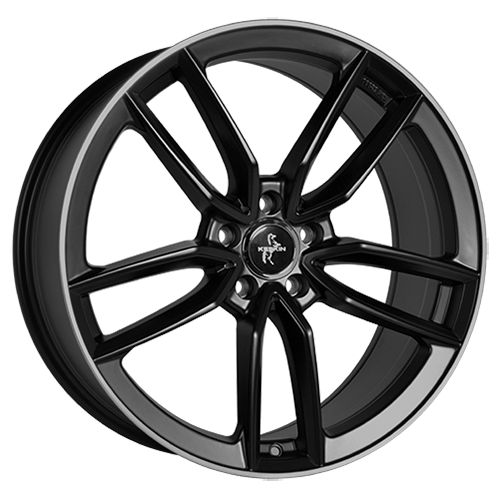 KESKIN WHEELS KT21 ELEGANT matt black lip polished 7.5Jx17 5x112 ET45
