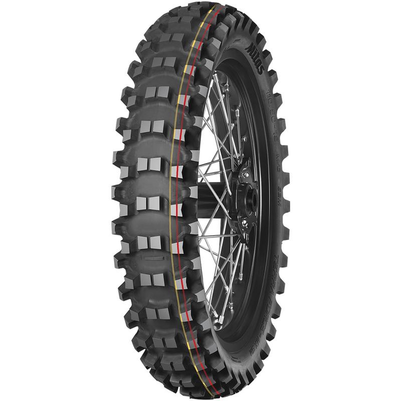 MITAS 70/100 - 17 M/C TT 40M TERRA FORCE-MX SM (RED-YELLOW) (IND)
