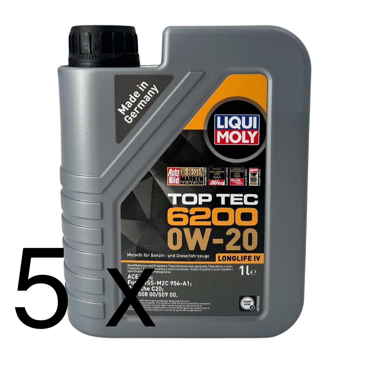 Liqui Moly Top Tec 6200 0W-20 5x1 Liter