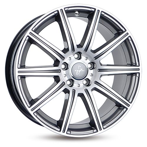 KESKIN KT16 DYNAMIC palladium front polished 8.0Jx18 5x112 ET30