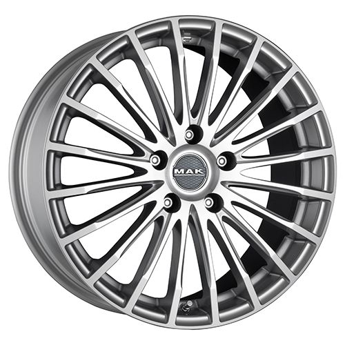 MAK FATALE silber 8.5Jx19 5x114.3 ET35