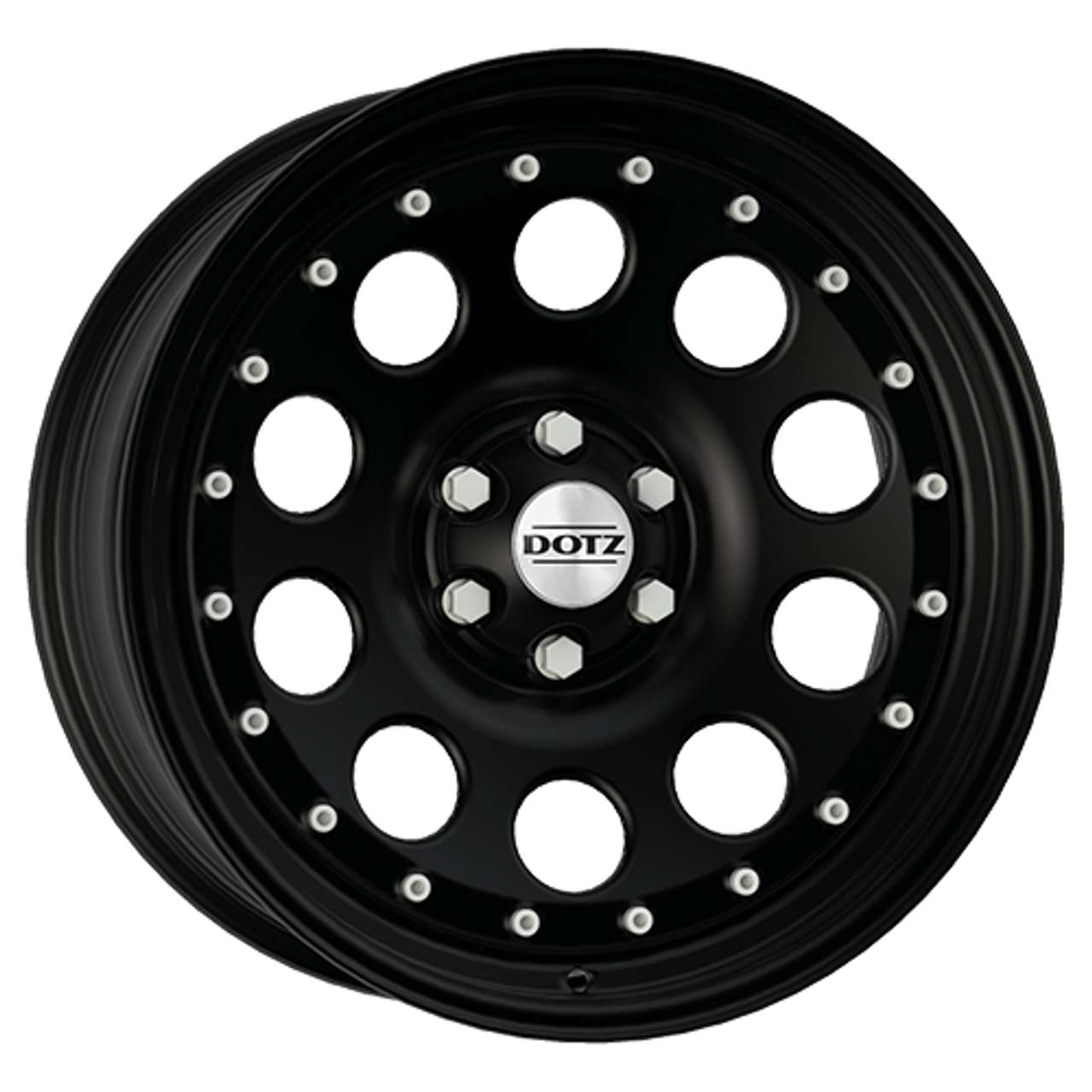 DOTZ MODULAR BLACK 4X4 schwarz 5.5Jx15 5x139.7 ET45