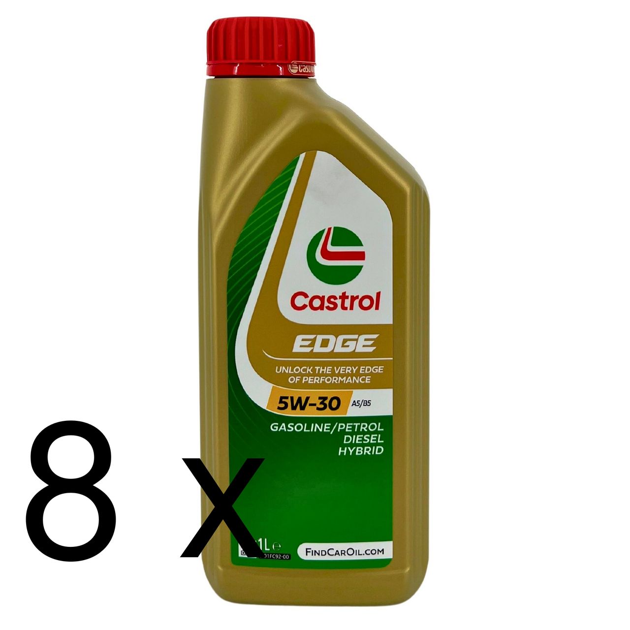 Castrol Edge 5W-30 A5/B5 8x1 Liter Castrol Edge 5W-30 A5/B5 8x1 Liter