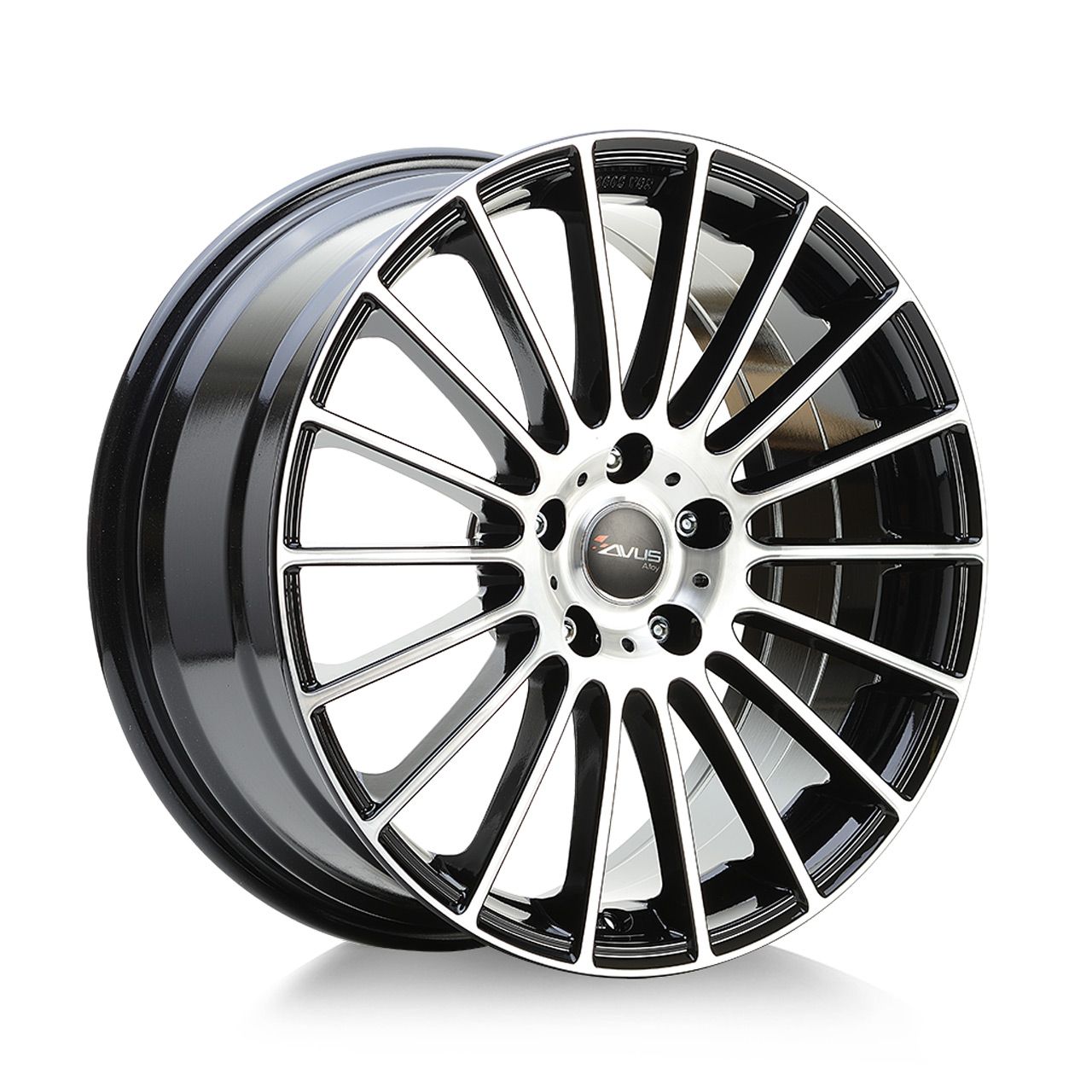 AVUS RACING AC-M03 black polished 6.5Jx16 4x108 ET40