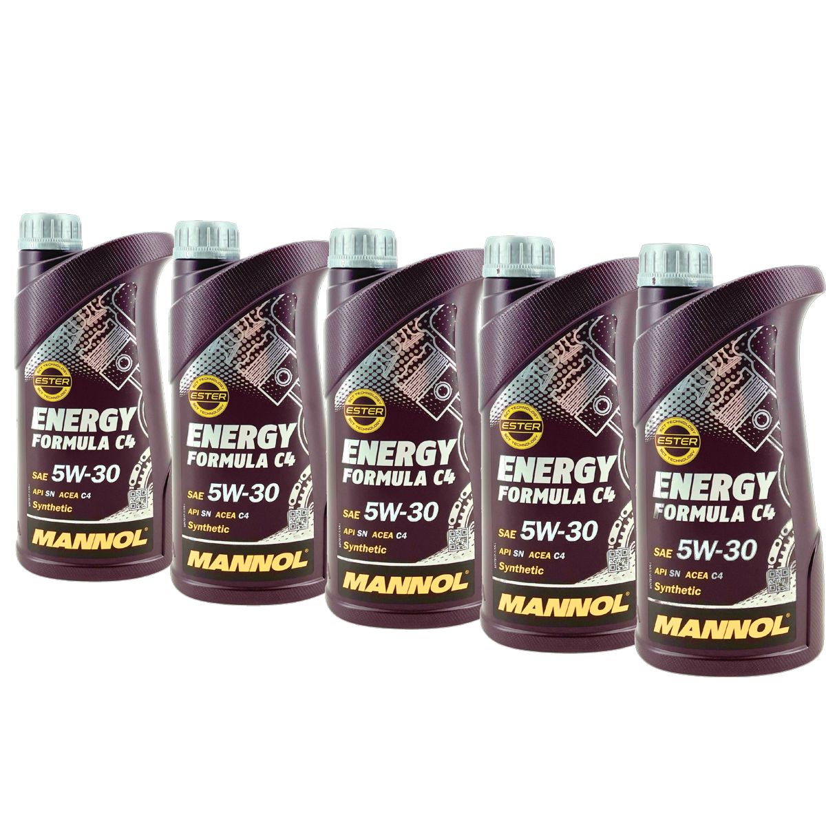 Mannol Energy Formula C4 5W-30 5x1 Liter