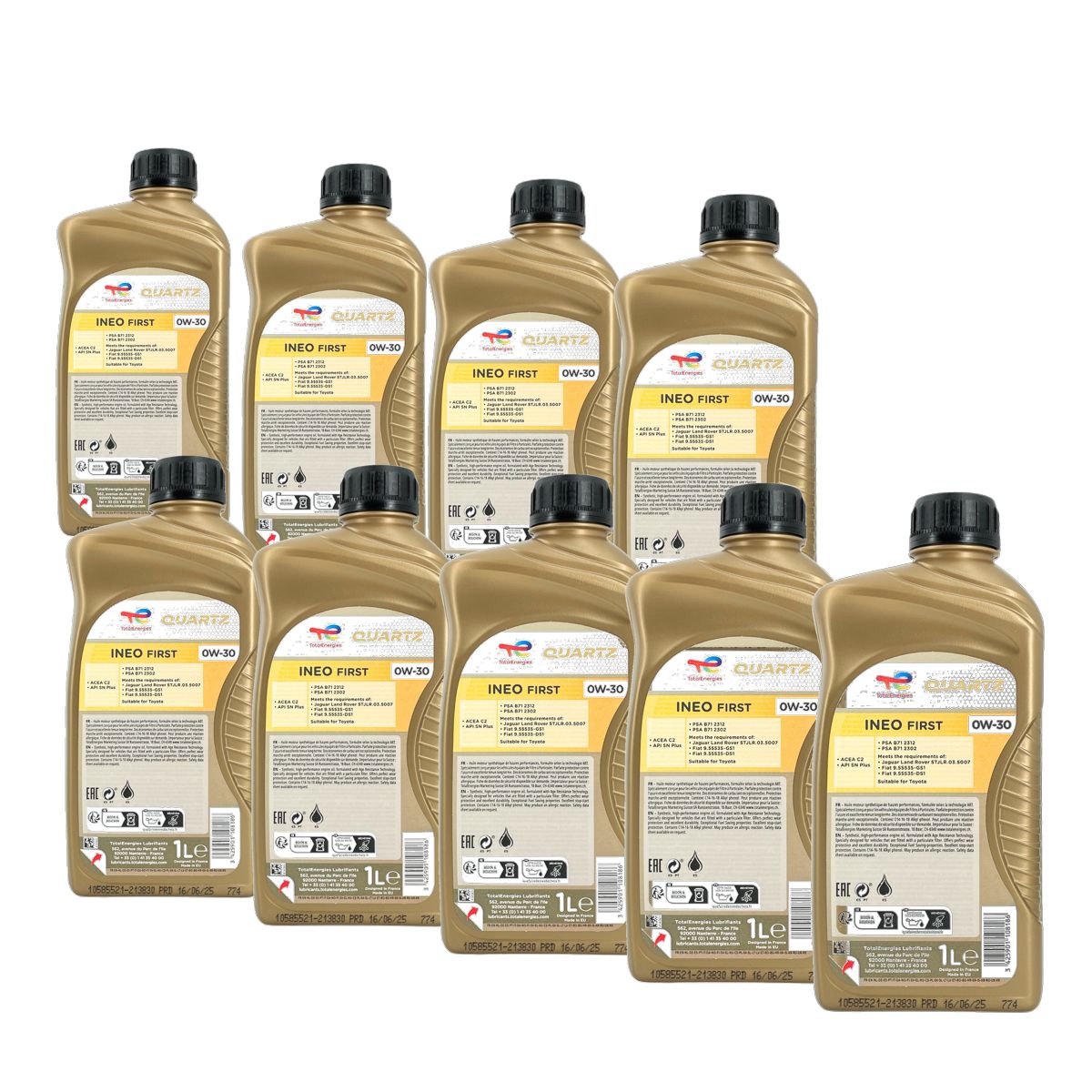 Total Quartz Ineo First 0W-30 9x1 Liter