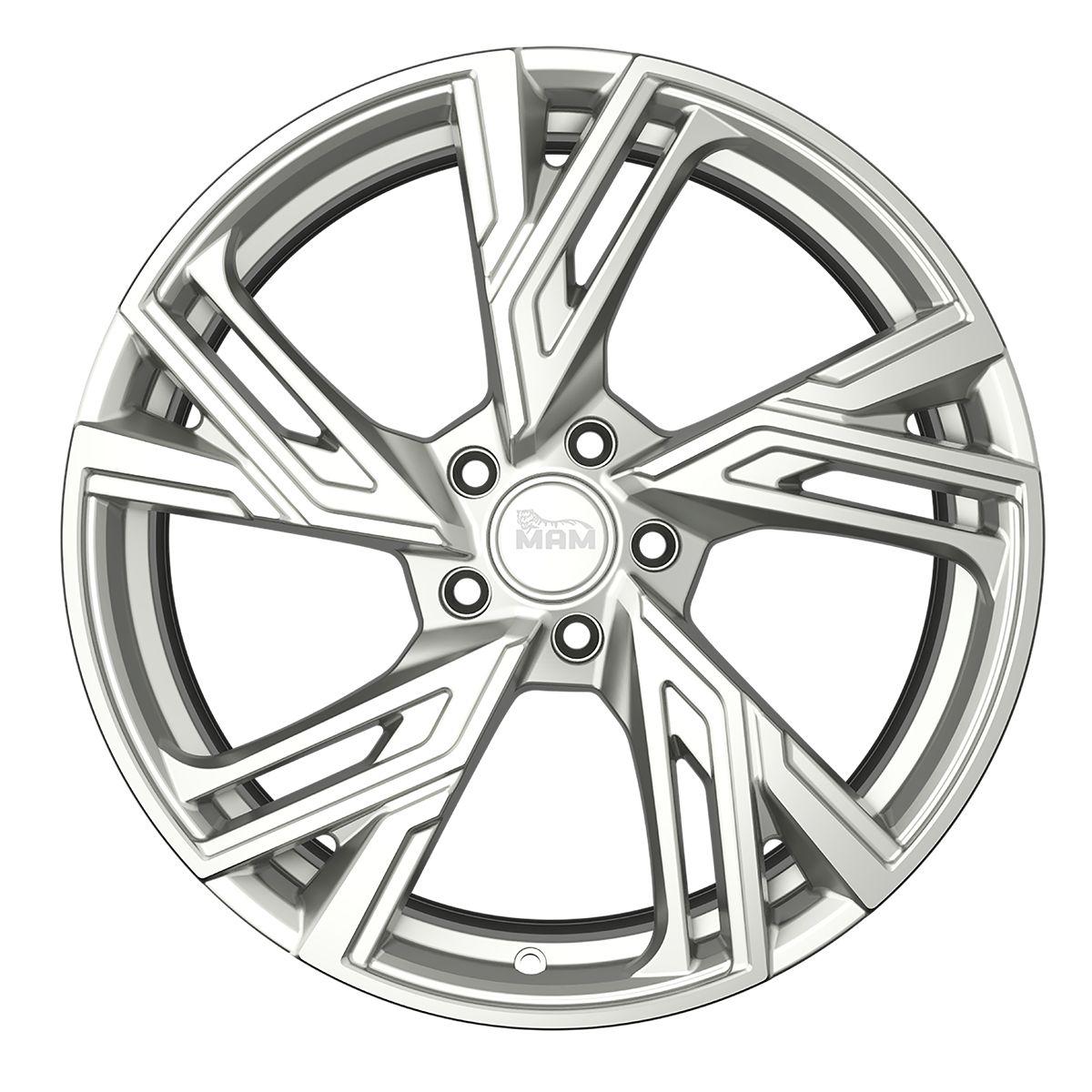 MAM WHEELS MAM RS5 silver painted 7.0Jx16 5x120 ET35