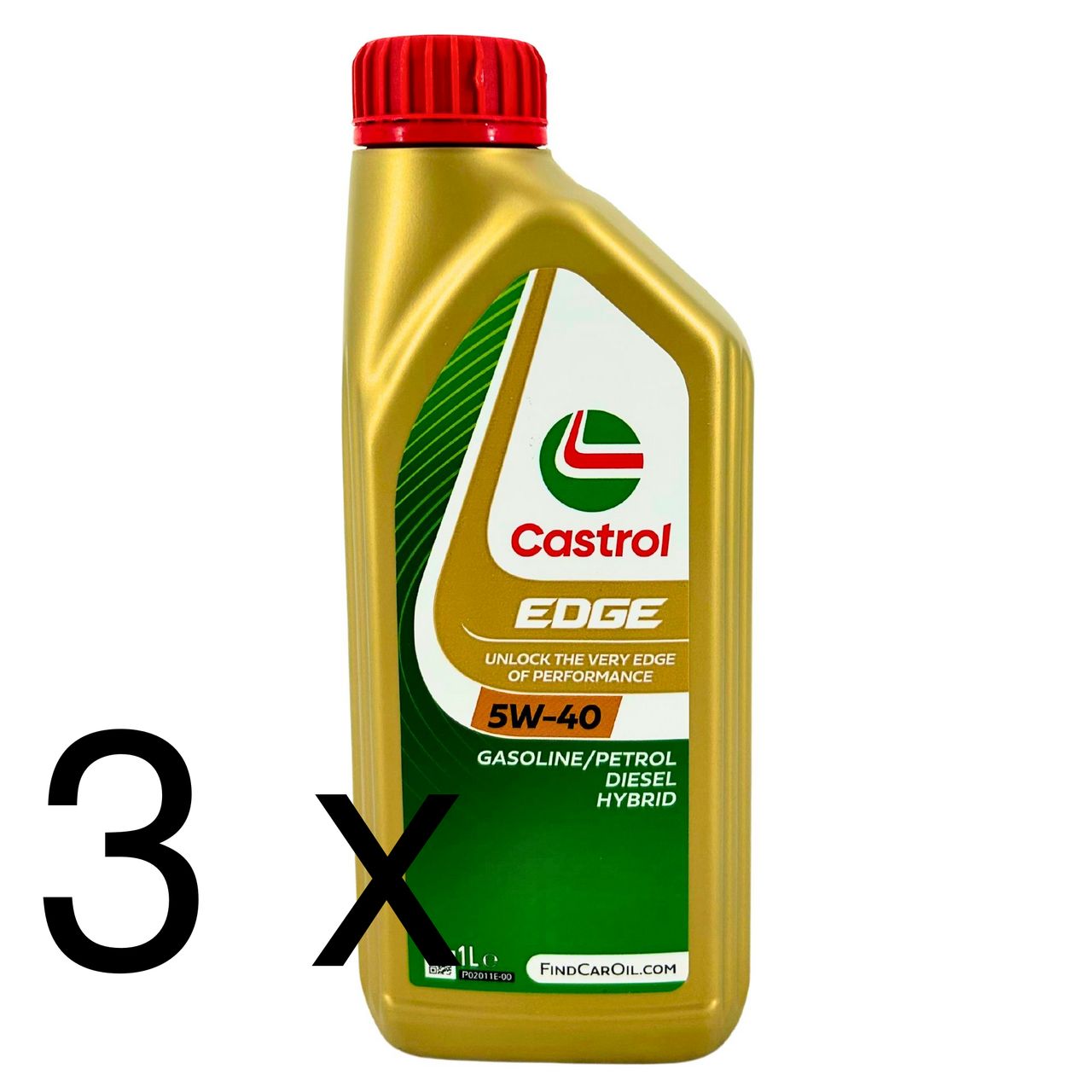 Castrol Edge 5W-40 3x1 Liter Castrol Edge 5W-40 3x1 Liter