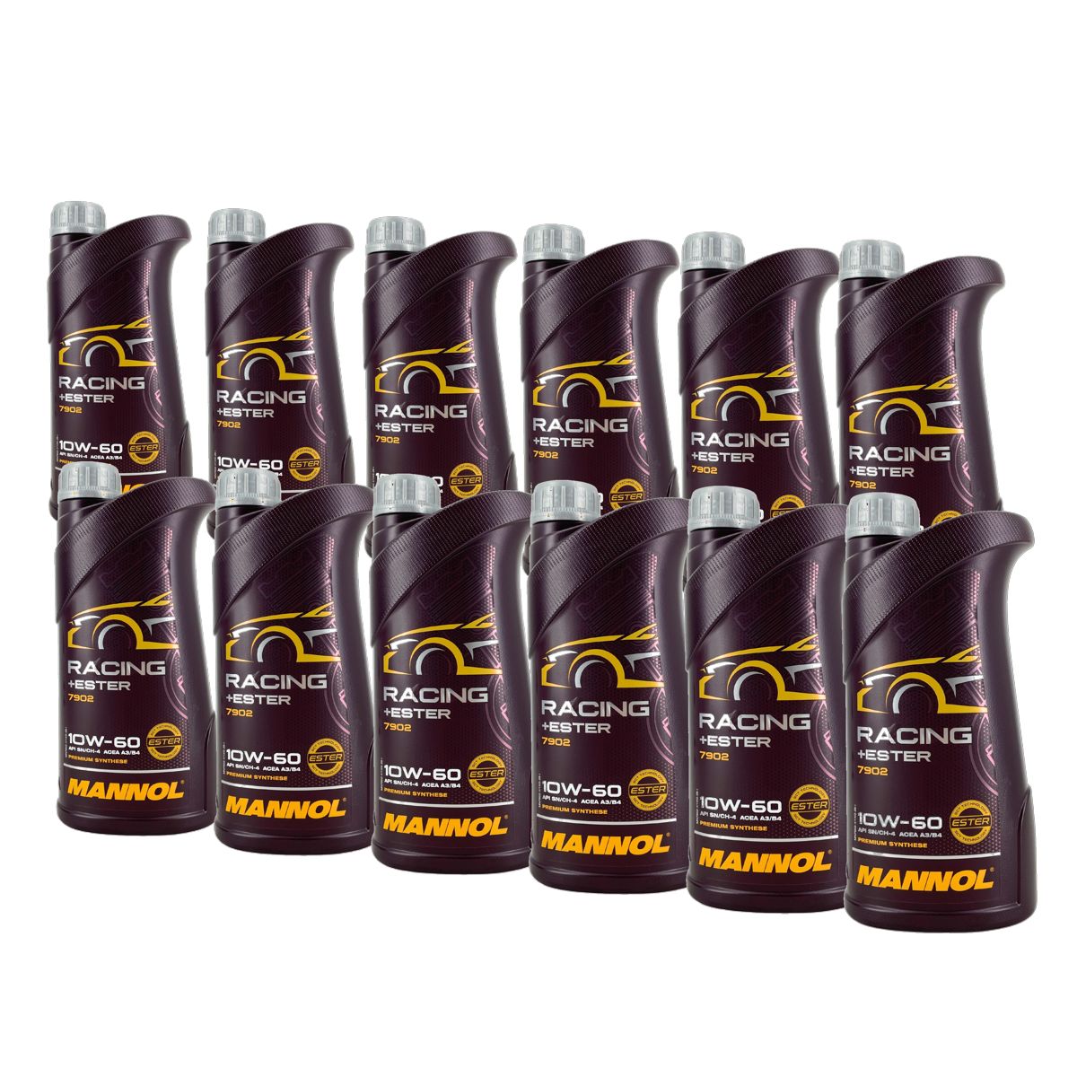 Mannol Racing + Ester 10W-60 12x1 Liter
