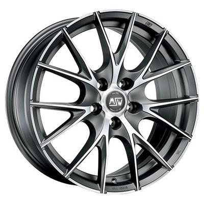 MSW (OZ) MSW 25 matt titanium full polished 9.0Jx18 5x110 ET34