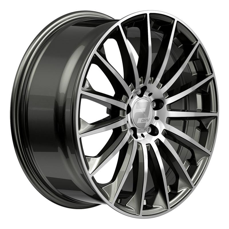 WHEELWORLD-2DRV WH39 dark gunmetal full machined 8.0Jx18 5x112 ET40