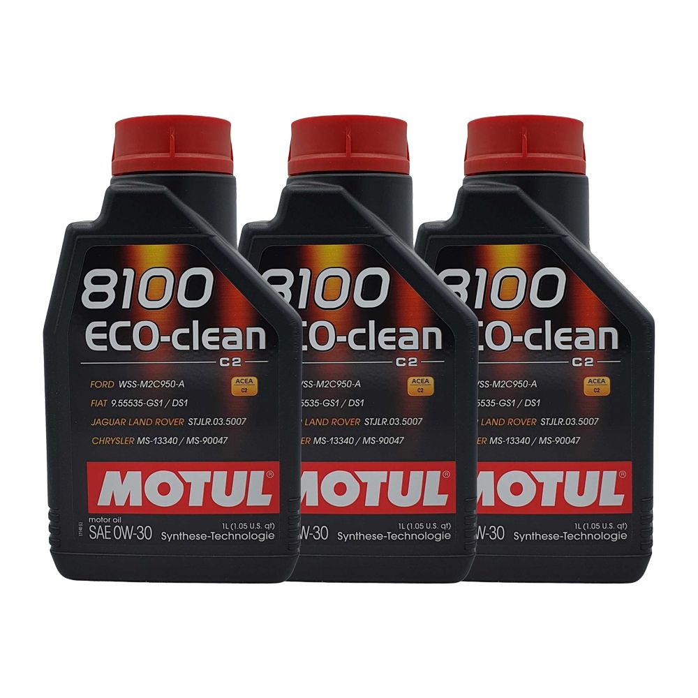 Motul 8100 Eco-clean 0W-30 3x1 Liter