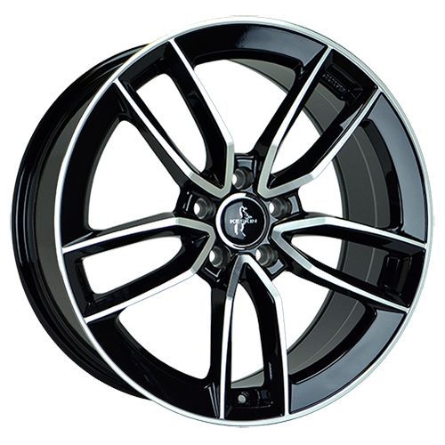 KESKIN WHEELS KT21 ELEGANT black front polished 8.0Jx18 5x112 ET45