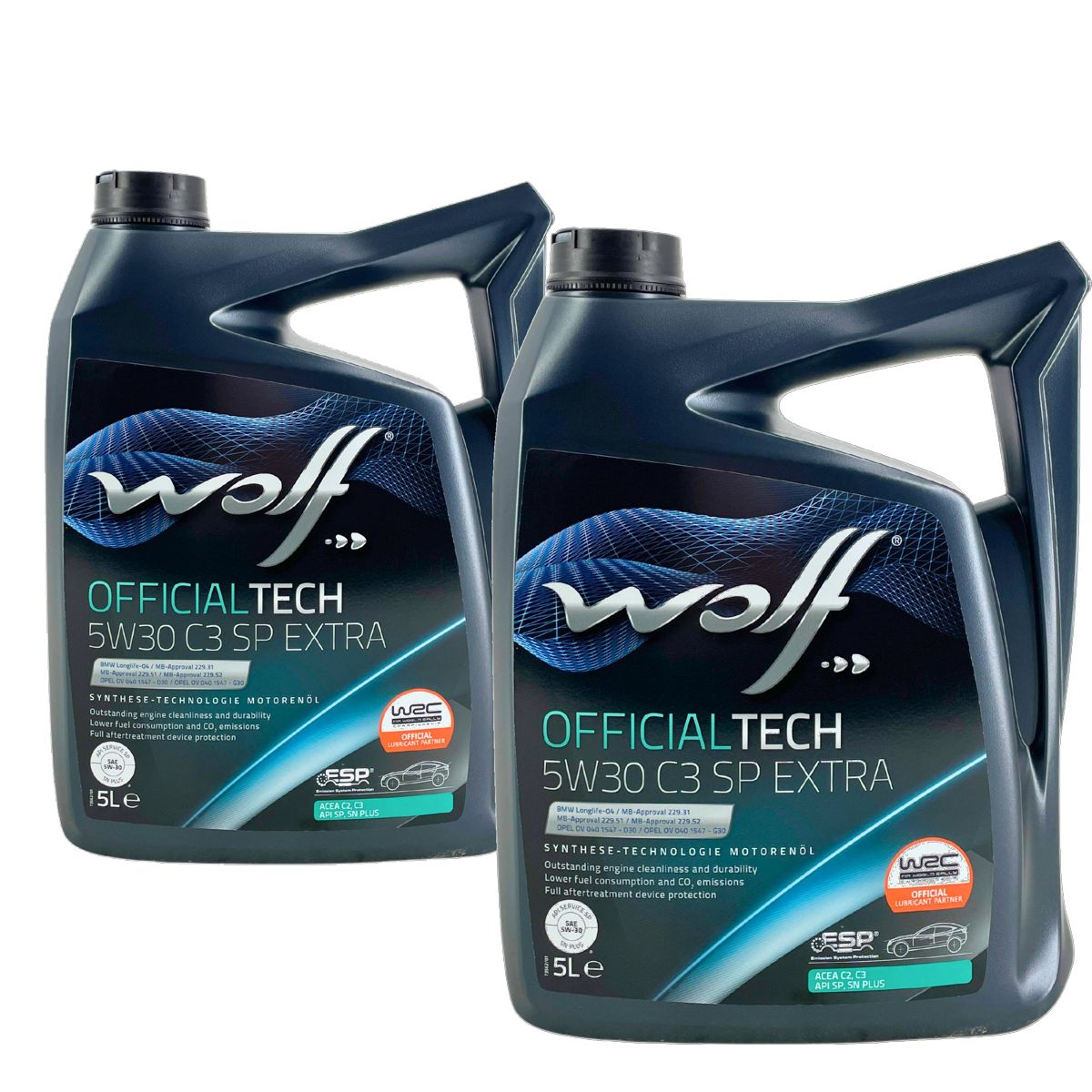 Wolf OfficialTech 5W-30 C3 SP Extra 2x5 Liter