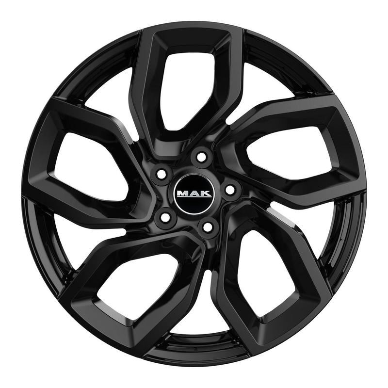 MAK APOLLO gloss black 6.0Jx15 5x100 ET39
