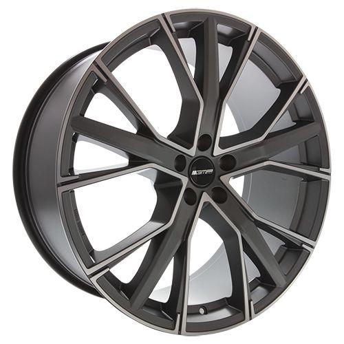 GMP GUNNER anthrazit matt diamantgeschliffen 10.5Jx22 5x112 ET43