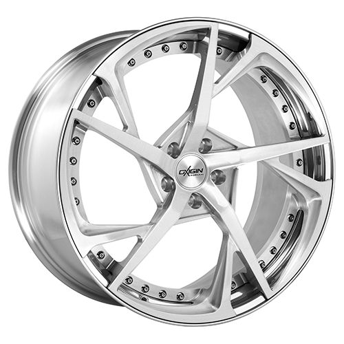 OXIGIN MP3 silver brush lip polish 10.5Jx21 5x112 ET18 OXIGIN MP3 silver brush lip polish 10.5Jx21 5x112 ET18