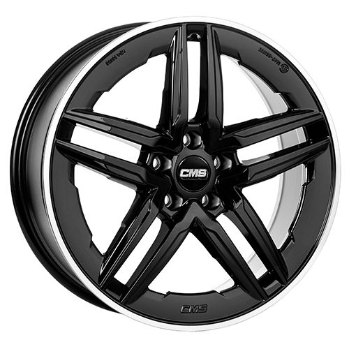 CMS C29-AERO diamond rim black gloss 8.5Jx18 5x112 ET52