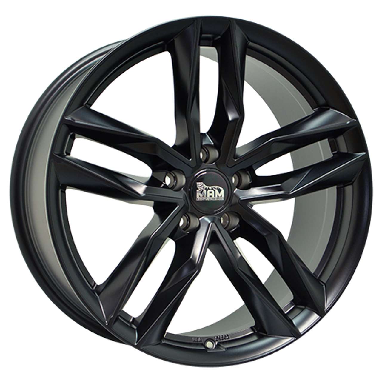 MAM MAM RS3 matt black painted 8.0Jx18 5x108 ET45