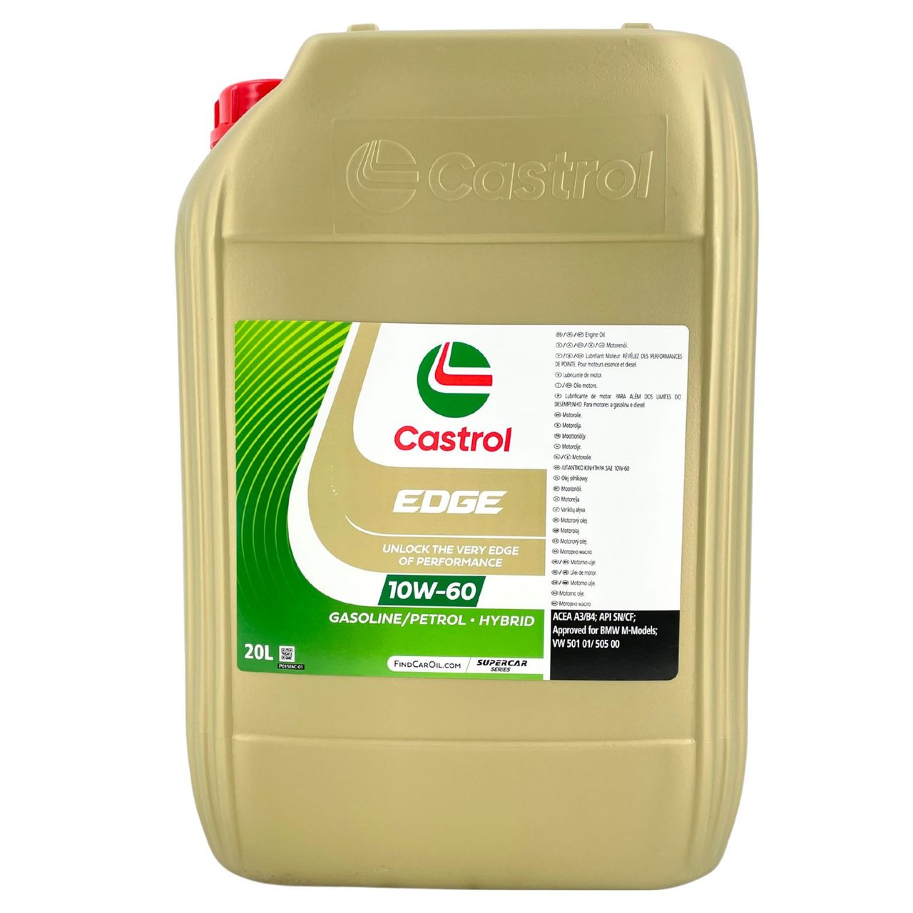 Castrol Edge 10W-60 20 Liter Castrol Edge 10W-60 20 Liter