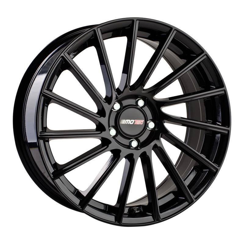 MOTEC TORNADO MCT9 mattschwarz 10.0Jx22 5x112 ET45