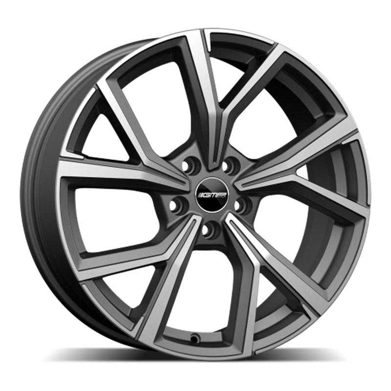 GMP MENTOR anthracite matt diamond 7.0Jx17 5x108 ET42