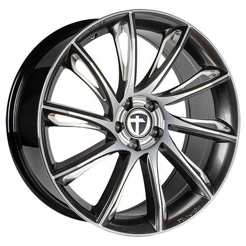 TOMASON TN24 dark hyper black CC polished 8.5Jx20 5x112 ET30