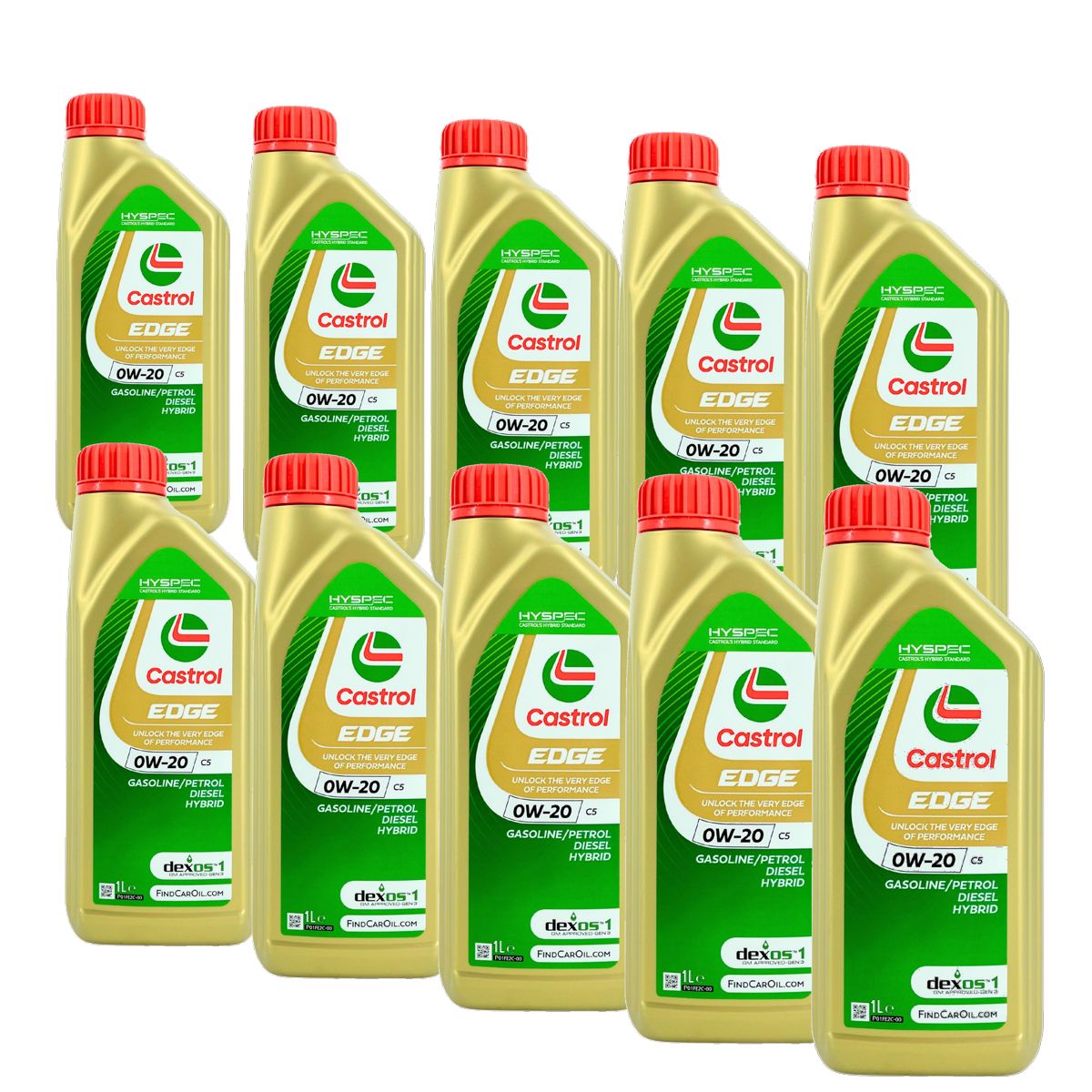 Castrol Edge 0W-20 C5 10x1 Liter