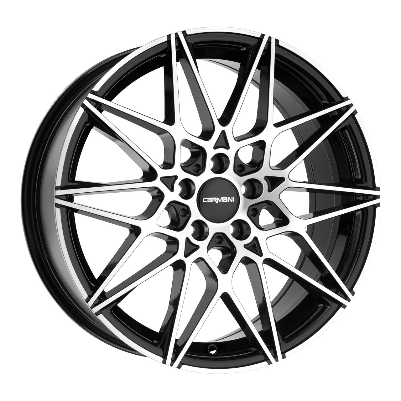 CARMANI 18 KNUT black polish 8.0Jx18 5x112 ET30