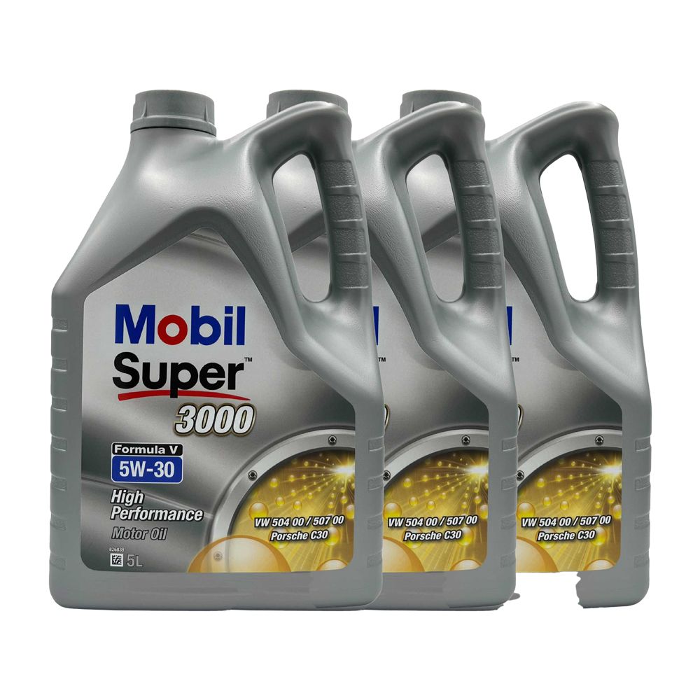 Mobil Super 3000 Formula V 5W-30 3x5 Liter