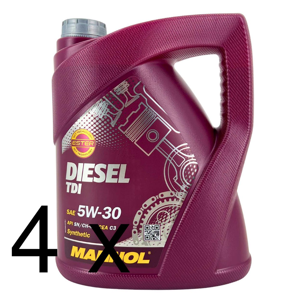 Mannol Diesel TDI 5W-30 4x5 Liter