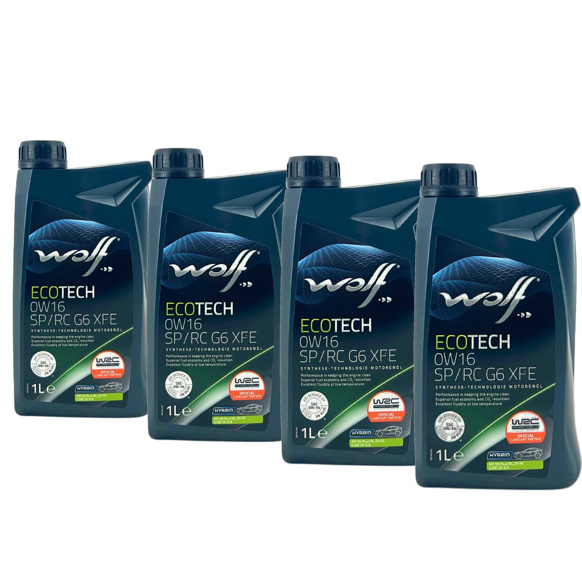 Wolf EcoTech 0W-16 SP/RC G6 XFE 4x1 Liter